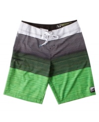 Go all out with these bold & bright graphic board shorts from O'Neill. Go all out with these bold & bright graphic board shorts from O'Neill.