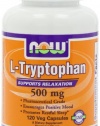 NOW Foods L-Tryptophan 500mg, 120 Vcaps