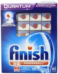 Finish Quantum Dishwasher Detergent, 45-Count Finish Quantum Dishwasher Detergent, 45-Count
