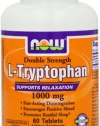 Now Foods L-tryptophan 1000mg, Tablets, 60-Count