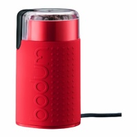Bodum Bistro Electric Blade Coffee Grinder, Red Bodum Bistro Electric Blade Coffee Grinder, Red