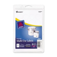 Avery Removable Print or Write Labels for Laser and Inkjet Printers, 0.75 Inches, Round, Pack of 1008 (5408) Avery Removable Print or Write Labels for Laser and Inkjet Printers, 0.75 Inches, Round, Pack of 1008 (5408)