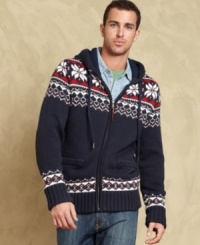 Your typical hoodie gets a not-so-typical seasonal makeover with a great classic pattern from Tommy Hilfiger. Your typical hoodie gets a not-so-typical seasonal makeover with a great classic pattern from Tommy Hilfiger.