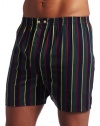 Derek Rose Men's Regimental Ash Boxer Shorts