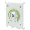 Stand for iPad 2 (White / Green) (10H x 8W x 2D)