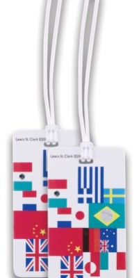 Lewis N. Clark 2-Pack International Flag Luggage Tag Lewis N. Clark 2-Pack International Flag Luggage Tag