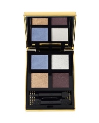 Through the magic of water and a revolutionary new process, Yves Saint Laurent pushes the limits of color with PURE CHROMATICS, a new generation of eye shadows. Real makeup artist magic is made easy with emblematic harmonies that captivate the eyes.THE POWER OF WATERNew water-process technology, exclusive to YSL, is the latest discovery in color for pigments more intense and dramatic than ever before! USE WET FOR A CHROMATIC TRANSFORMATIONExpect the unexpected. Water enhances color pigments in PURE CHROMATICS. When used wet, the water activates the pigments and gives full intensity to their color. The effect is the satiny powder transforms into a luxurious cream while pearls shine with a metallic finish. Through the magic of water and a revolutionary new process, Yves Saint Laurent pushes the limits of color with PURE CHROMATICS, a new generation of eye shadows. Real makeup artist magic is made easy with emblematic harmonies that captivate the eyes.THE POWER OF WATERNew water-process technology, exclusive to YSL, is the latest discovery in color for pigments more intense and dramatic than ever before! USE WET FOR A CHROMATIC TRANSFORMATIONExpect the unexpected. Water enhances color pigments in PURE CHROMATICS. When used wet, the water activates the pigments and gives full intensity to their color. The effect is the satiny powder transforms into a luxurious cream while pearls shine with a metallic finish.