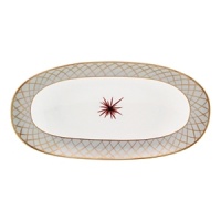 From Bernardaud, jewel-like shapes inspired by the 1940's and an exuberant design imbue this dinnerware pattern with a baroque and precious quality. Etoiles's bold styling offers a new interior aesthetic full of whimsy. From Bernardaud, jewel-like shapes inspired by the 1940's and an exuberant design imbue this dinnerware pattern with a baroque and precious quality. Etoiles's bold styling offers a new interior aesthetic full of whimsy.