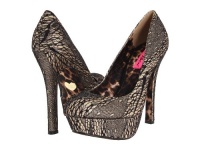 Betsey Johnson Women's Diskko Platform Pump,Black/Gold,7 M US Betsey Johnson Women's Diskko Platform Pump,Black/Gold,7 M US