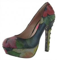 Betsey Johnson Women's Ditan Platform Pump,Black Multi,6 M US Betsey Johnson Women's Ditan Platform Pump,Black Multi,6 M US