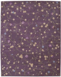 Nourison Rugs Julian Collection JL27 LAVENDER Round 8' x 8' Area Rug Nourison Rugs Julian Collection JL27 LAVENDER Round 8' x 8' Area Rug