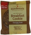 Erin Baker's Breakfast Cookie Chocolate Chunk, Vegan, 3-Ounce Individually Wrapped Cookies (Pack of 12)