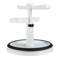 OXO Good Grips 2-Tier Adjustable Turntable with Divided Top Tier OXO Good Grips 2-Tier Adjustable Turntable with Divided Top Tier