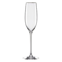 Crafted from fine lead crystal, the Solitaire Platinum collection offers enthusiasts the ultimate champagne and sparkling wine experience with these signature flutes. Crafted from fine lead crystal, the Solitaire Platinum collection offers enthusiasts the ultimate champagne and sparkling wine experience with these signature flutes.