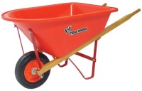 True Temper KPWB10 Real Tools For Kids Lil' Wheelbarrow With Poly Tray True Temper KPWB10 Real Tools For Kids Lil' Wheelbarrow With Poly Tray