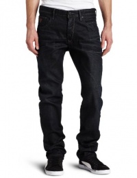 J.C. Rags Mens 34 Plated Blue Black Denim Jeans