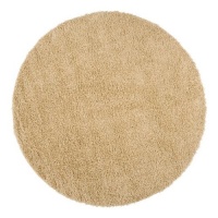 Surya Crinkle Gold Solid Shag 8' Round Rug (CRK-1605) Surya Crinkle Gold Solid Shag 8' Round Rug (CRK-1605)