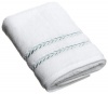 Lenox Pearl Essence Hand Towel, White & Mint