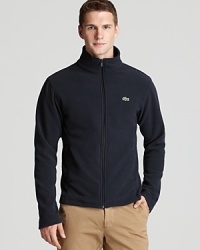 Effortless and reliable, this sweatshirt does the trick whenever you need a comfortable layer. Furnished with Lacoste's classic croc logo for a signature touch. Effortless and reliable, this sweatshirt does the trick whenever you need a comfortable layer. Furnished with Lacoste's classic croc logo for a signature touch.