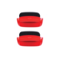 OXO Good Grips 2-Pack Freezer Clips, Red