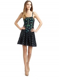 THE LOOKAllover ikat heart printContrasting piping trimSweetheart necklineAdjustable spaghetti strapsSmocking in backBack zip wih hook-and-eye closureTHE FITAbout 24 from shoulder to hemTHE MATERIALSilkFully linedCARE & ORIGINDry cleanImportedModel shown is 5'10½ (179cm) wearing US size 4. THE LOOKAllover ikat heart printContrasting piping trimSweetheart necklineAdjustable spaghetti strapsSmocking in backBack zip wih hook-and-eye closureTHE FITAbout 24 from shoulder to hemTHE MATERIALSilkFully linedCARE & ORIGINDry cleanImportedModel shown is 5'10½ (179cm) wearing US size 4.