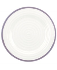 Distinctly ribbed Sophie Conran dinnerware sets your table with the charm of traditional hand-thrown pottery, but the durability of contemporary Portmeirion porcelain. Mix the banded Carnivale salad plate with solid mulberry pieces. Distinctly ribbed Sophie Conran dinnerware sets your table with the charm of traditional hand-thrown pottery, but the durability of contemporary Portmeirion porcelain. Mix the banded Carnivale salad plate with solid mulberry pieces.
