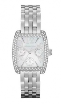 Michael Kors - Mid Size Stainless Steel - Multifunction Glitz Watch - MK5680 Silver Michael Kors - Mid Size Stainless Steel - Multifunction Glitz Watch - MK5680 Silver