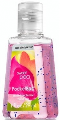 Bath & Body Works Sweet Pea PocketBac Deep Cleansing Anti-Bacterial Hand Gel 1 oz (29 ml) Bath & Body Works Sweet Pea PocketBac Deep Cleansing Anti-Bacterial Hand Gel 1 oz (29 ml)