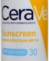 CeraVe SPF 30 Sunscreen Spray, 5 Ounce