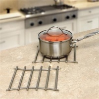 EURO Square Trivet in Satin Nickel by Spectrum EURO Square Trivet in Satin Nickel by Spectrum