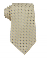 When clean and classic is the only thing that will do, this tie from Nautica will be your instant go-to. When clean and classic is the only thing that will do, this tie from Nautica will be your instant go-to.