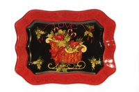 Certified International Vintage Christmas Rectangular Platter, 16-Inch by 12-Inch Certified International Vintage Christmas Rectangular Platter, 16-Inch by 12-Inch