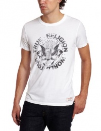 True Religion Men's Rock Away Short Sleeve Crew Neck T-Shirt True Religion Men's Rock Away Short Sleeve Crew Neck T-Shirt