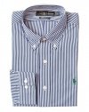 Polo Ralph Lauren Custom-Fit Classic Striped Dress Shirt