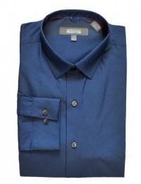 Kenneth Cole Reaction Slim Fit Solid Long Sleeve Dress Shirt Kenneth Cole Reaction Slim Fit Solid Long Sleeve Dress Shirt