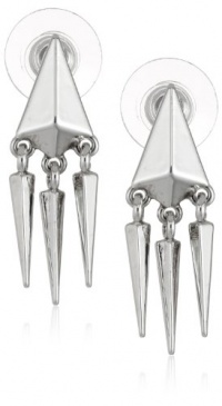 BCBGeneration Silver tone Mini Spike Post Earrings BCBGeneration Silver tone Mini Spike Post Earrings
