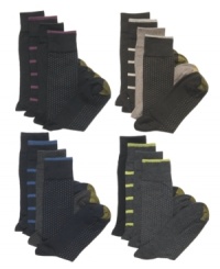 Finish your polished look off with these dress socks from Gold Toe. Finish your polished look off with these dress socks from Gold Toe.