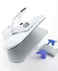 Make a good impression. Quick, easy & incredibly powerful, this steam press offers a pressing area that is 7 times the size of a conventional iron, so the toughest wrinkles, creases & kinks don't stand a chance. Cut down the time you spend prepping clothes by up to 50% and say goodbye to the dry cleaners, too, with a professional approach that entirely revolutionizes your laundry day routine. 1-year warranty. Model SSP-2202. Make a good impression. Quick, easy & incredibly powerful, this steam press offers a pressing area that is 7 times the size of a conventional iron, so the toughest wrinkles, creases & kinks don't stand a chance. Cut down the time you spend prepping clothes by up to 50% and say goodbye to the dry cleaners, too, with a professional approach that entirely revolutionizes your laundry day routine. 1-year warranty. Model SSP-2202.