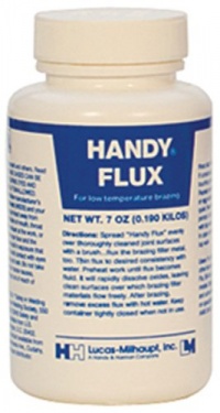Handy Flux, 7 Ounce Jar with Brush Handy Flux, 7 Ounce Jar with Brush