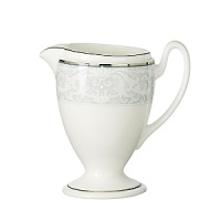 Soft and romantic, the Alana Collection is adorned with a white, textured design atop an intricate blue pattern. This fine bone china adds more than just a touch of elegance to your table Soft and romantic, the Alana Collection is adorned with a white, textured design atop an intricate blue pattern. This fine bone china adds more than just a touch of elegance to your table