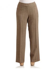 THE LOOKAllover woven striped construction with subtle multicolored accentsBanded waistDual welt pockets, frontZip fly with slide tab closureUnfinished hemTHE FITRise, about 10Inseam, about 34THE MATERIALCotton/silkFully linedCARE & ORIGINDry cleanImported THE LOOKAllover woven striped construction with subtle multicolored accentsBanded waistDual welt pockets, frontZip fly with slide tab closureUnfinished hemTHE FITRise, about 10Inseam, about 34THE MATERIALCotton/silkFully linedCARE & ORIGINDry cleanImported