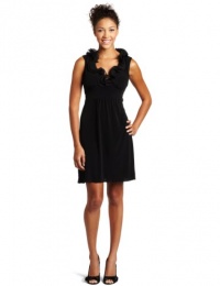 A. Byer Juniors ITY Short Sleeve with Wire Hem Ruffled Neck A. Byer Juniors ITY Short Sleeve with Wire Hem Ruffled Neck