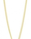 T Tahari Bamboo Gold Necklace with White Link Pendant Necklace