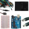 Starter Kit for Newsite Uno R3 - Bundle of 6 Items: Newsite Uno R3, Breadboard, Holder, Jumper Wires, USB Cable and 9V Battery Connector