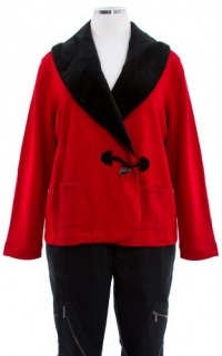 Lauren by Ralph Lauren Heritage Red 'Edgar' Long Sleeve Velvet Shawl Collar Jacket 2X Lauren by Ralph Lauren Heritage Red 'Edgar' Long Sleeve Velvet Shawl Collar Jacket 2X
