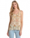 Two by Vince Camuto Women's Mosaic Tile Tank