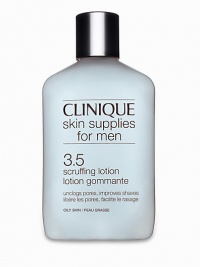 Gentle exfoliation for skins that are oily in the T-zone. Helps control oil buildup to maintain clearer skin. De-flakes skin's surface to smooth and soften. Ensures a closer, more comfortable shave. 6.7 oz. Gentle exfoliation for skins that are oily in the T-zone. Helps control oil buildup to maintain clearer skin. De-flakes skin's surface to smooth and soften. Ensures a closer, more comfortable shave. 6.7 oz.