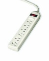 Fellowes 6-Outlet Power Strip, 6-Foot Cord  (99028)