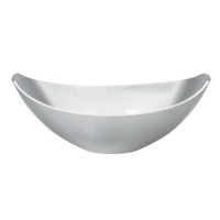 Dansk Classic Fjord Metal Boat Bowl, Medium