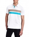 Original Penguin Men's Slub Color-Block Polo Shirt